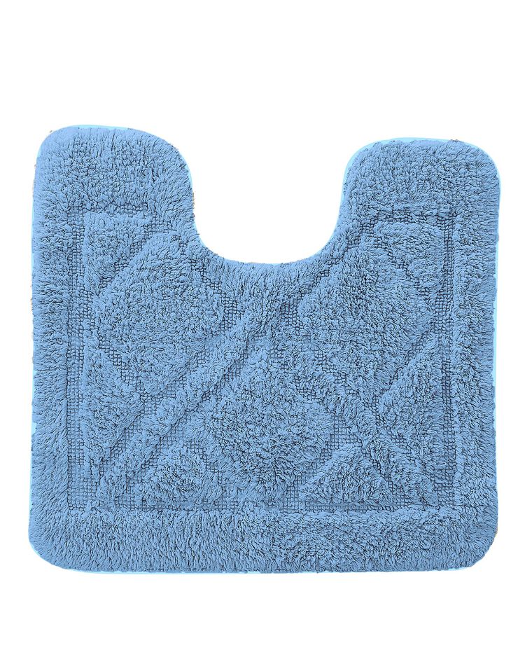 Tapis de bain losanges (bleu) Tapis de bain losanges (bleu)