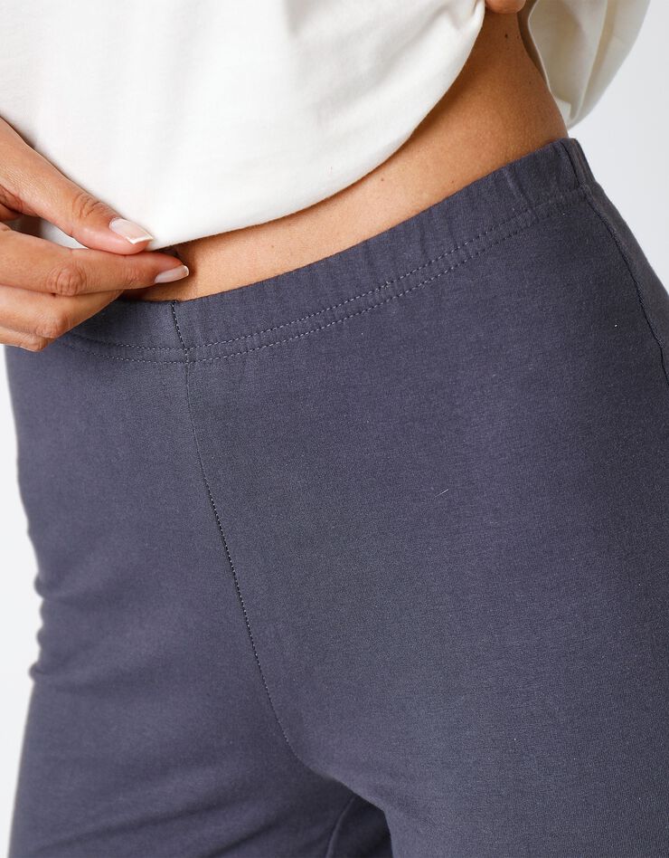 Legging molleton chaud forme trompette (anthracite) Legging molleton chaud forme trompette (anthracite)