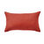 Housse de coussin unie bachette - lot de 2 (terracotta)