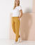 Pantalon jogpant ceinture élastiquée molleton  (miel)