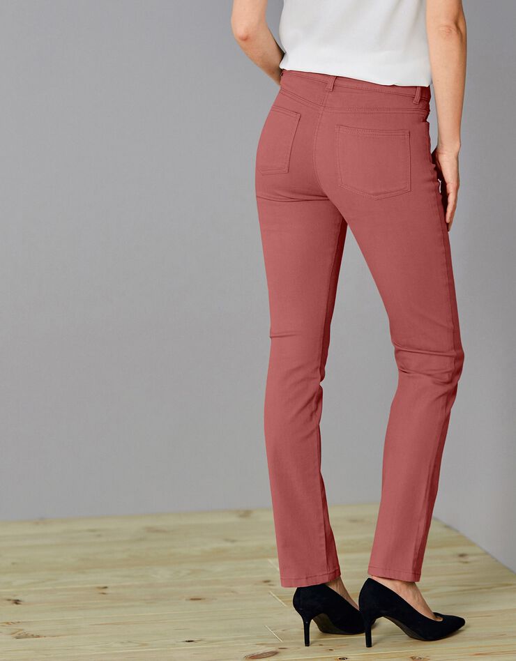 Pantalon droit gainant - petite stature entrej. 75 cm (terracotta) Pantalon droit gainant - petite stature entrej. 75 cm (terracotta)