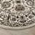 Tapis rond motifs perse (beige)