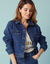 Veste courte Spécial Petites, jean (stone)