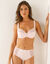 Culotte maxi coton dentelle unie Coria - lot de 2 (poudre)