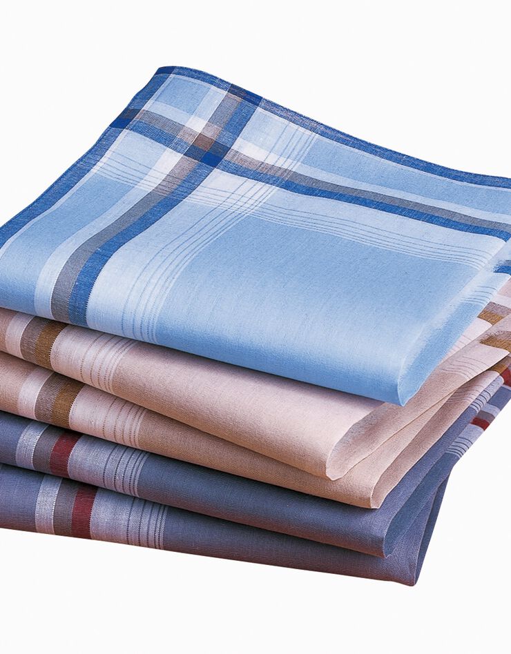 Mouchoir carreaux homme Tom - lot de 12 (assortis) Mouchoir carreaux homme Tom - lot de 12 (assortis)