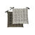 Galette de chaise réversible - lot de 2 (kaki)