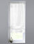 Vitrage macramé brodé finition passe-tringle (blanc)