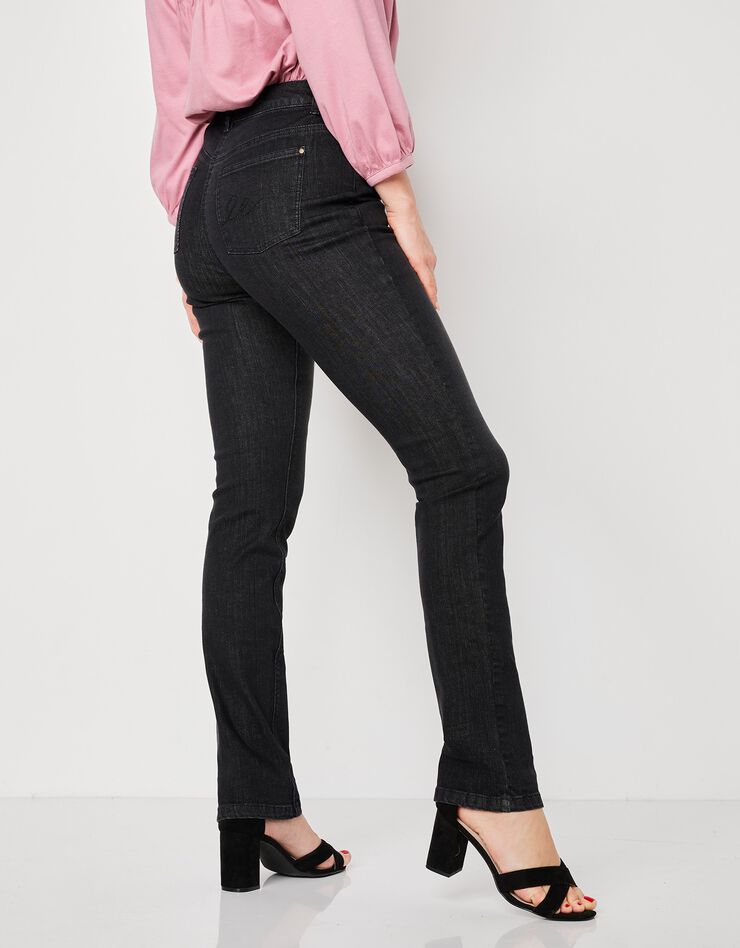 Jean stretch coupe droite (noir) Jean stretch coupe droite (noir)