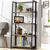 Etagère pliable STOCKIES style industriel - 4 niveaux (naturel)