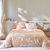 Linge de lit Nina coton (melon)