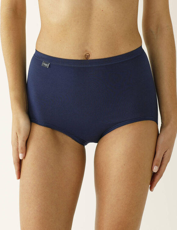 Culotte maxi Basic - lot de 3 (marine + blanc + gris)