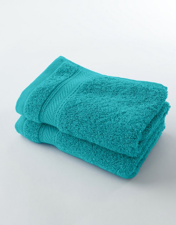 Éponge unie 540g/m2 confort luxe (émeraude) Éponge unie 540g/m2 confort luxe (émeraude)