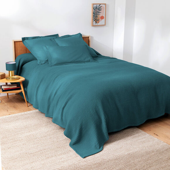 Couverture climatisante nid d'abeille 350 g/m² (cèdre)