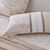 Linge de lit Gabrielle imprim&eacute; pois-fleurs-dentelle - flanelle 150 g/m&sup2; (sable)