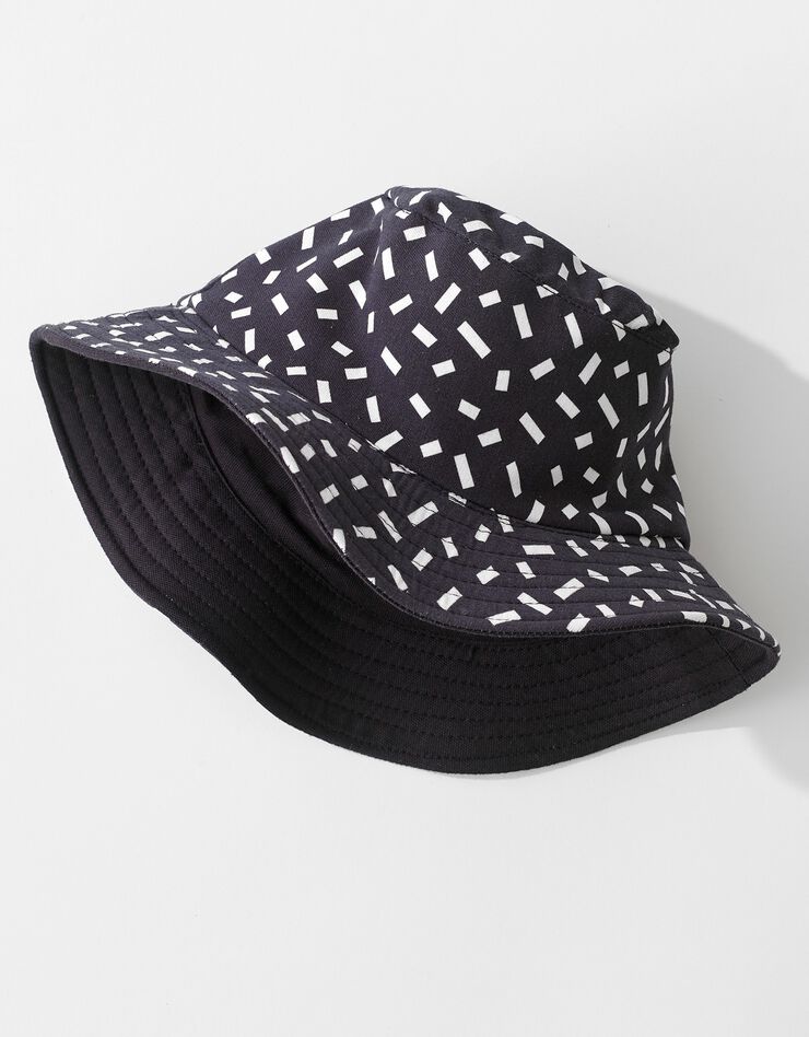 Bob réversible mixte collection Lulu la Nantaise (noir / blanc) Bob réversible mixte collection Lulu la Nantaise (noir / blanc)