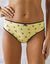 Culotte coton forme midi imprimé motifs "abeilles"assortis – Lot de 4  (noir / jaune)