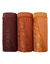 Culotte super maxi dentelle - lot de 3 (chocolat)