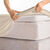 Drap-housse uni jersey bonnet 40 cm (sable)