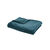 Plaid polaire toucher peluche (bleu paon)