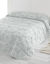 Couette microfibre imprimé confettis 200 g/m² (blanc / gris)