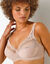 Soutien-gorge Coeur Croisé dentelle - avec armatures (beige)