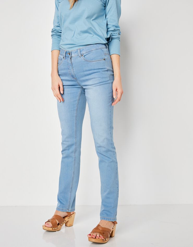 Jean stretch coupe droite (bleached) Jean stretch coupe droite (bleached)