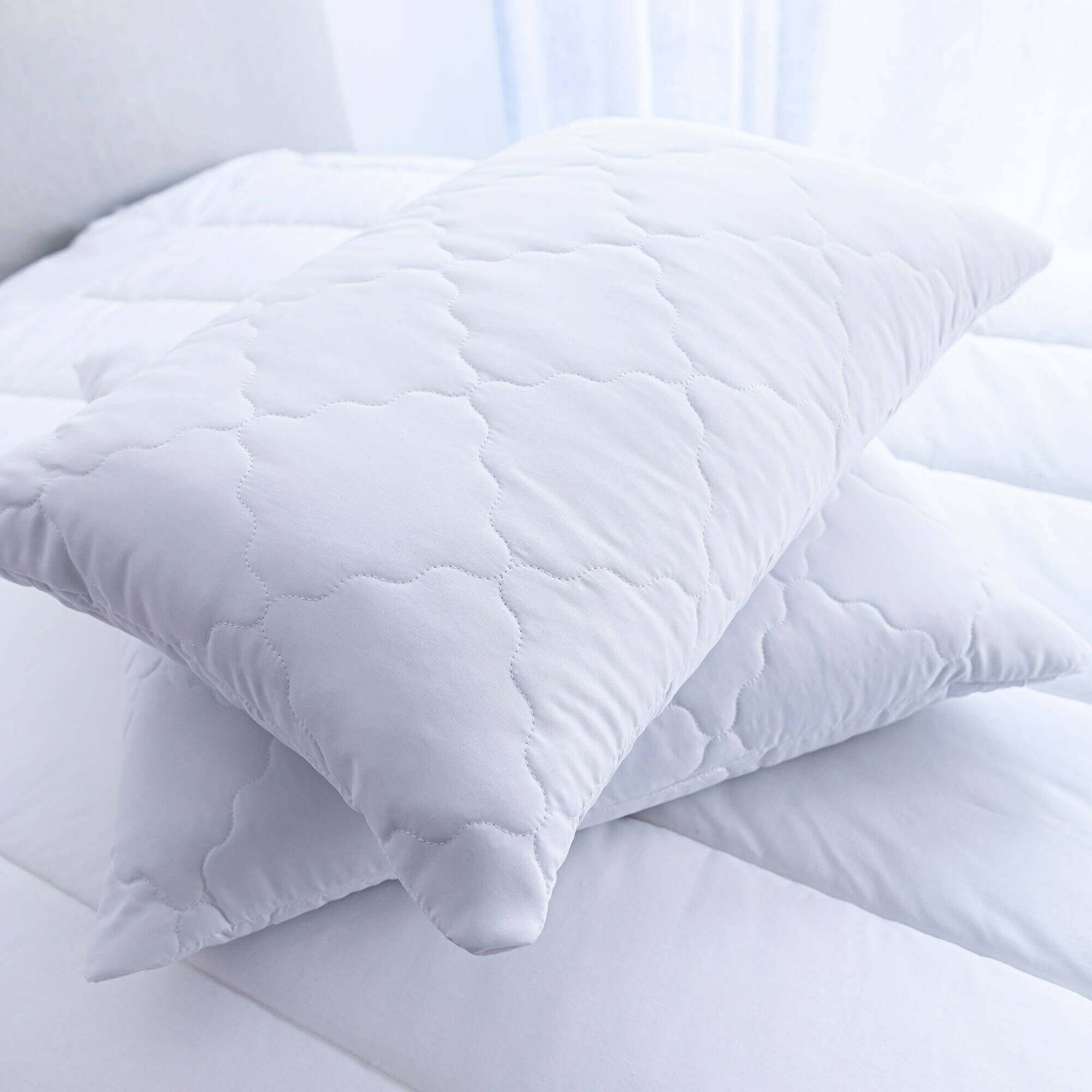 DODO Oreiller moelleux Dacron Duo pas cher