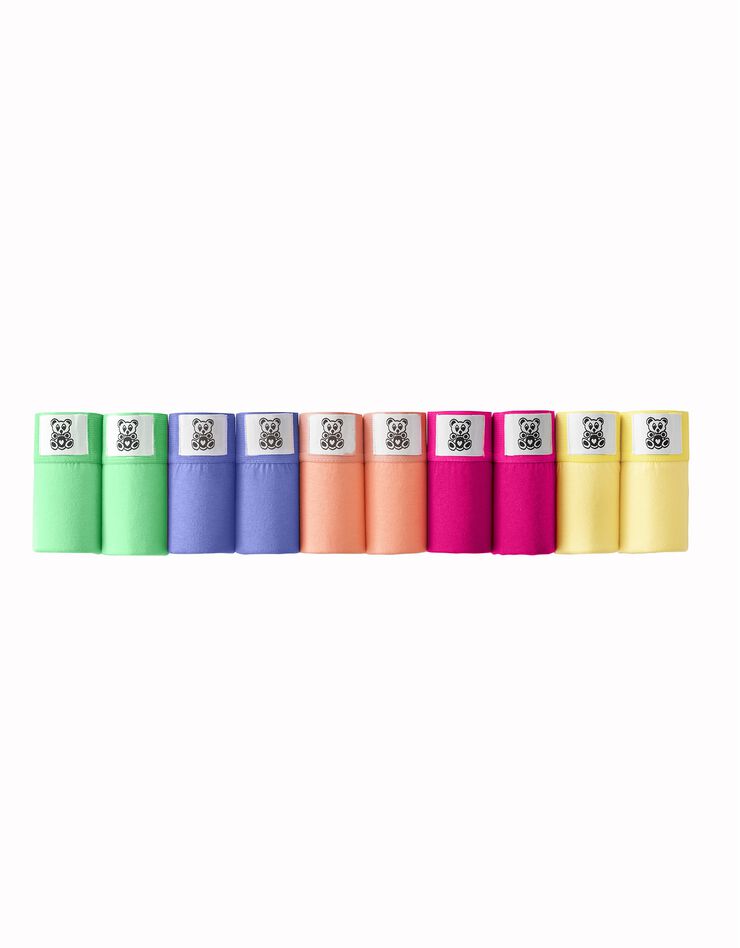 Culotte coton forme maxi "ourson" - lot de 10 (doux) Culotte coton forme maxi "ourson" - lot de 10 (doux)