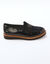 Mocassins bi-matière (marine)