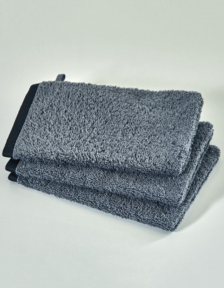 Eponge unie 540g/m2 confort luxe, collection "Intemporelle" (carbone)