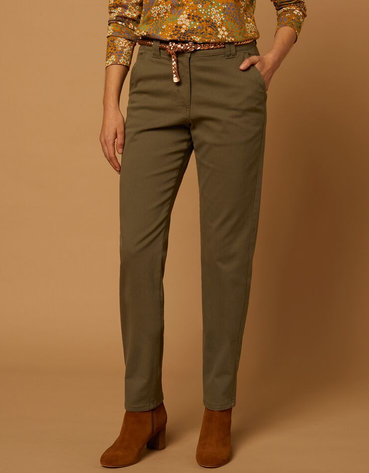 Pantalon chino stretch (bronze) Pantalon chino stretch (bronze)