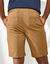 Bermuda chino ceinture arrondie sous le ventre (caramel)