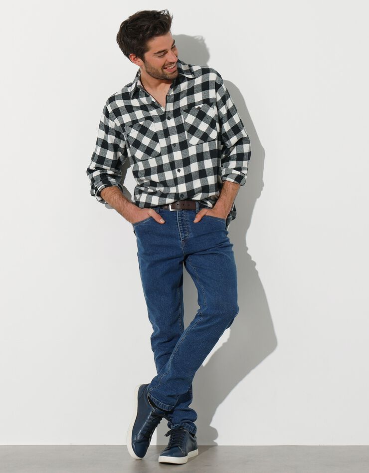 Chemise carreaux flanelle - lot de 3 (bleu / noir / rouge) Chemise carreaux flanelle - lot de 3 (bleu / noir / rouge)