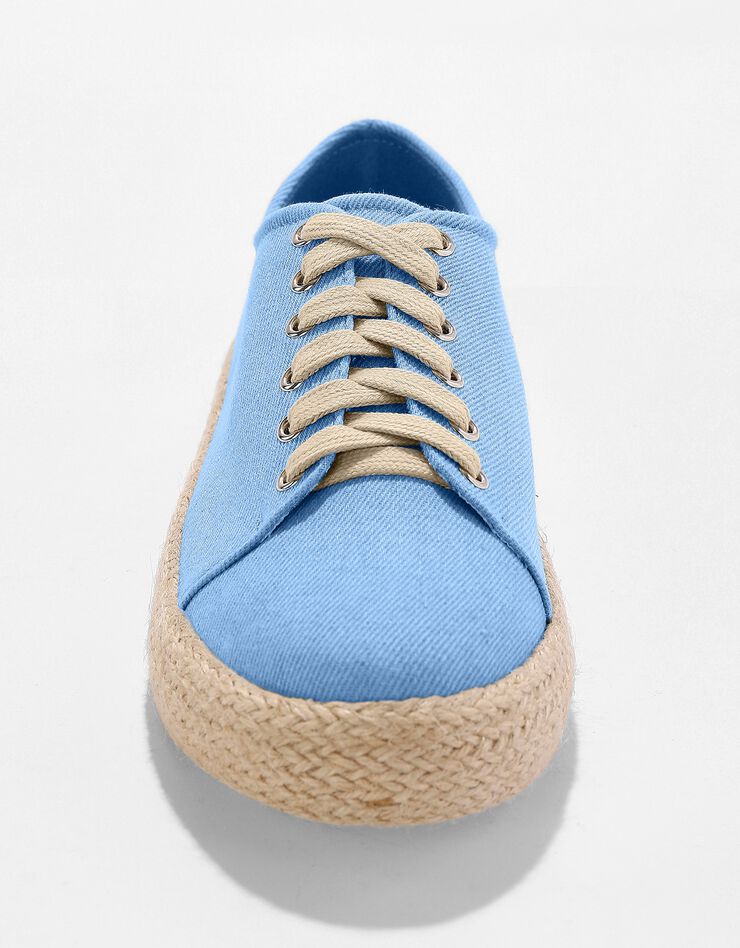 Tennis compensées semelle corde (denim) Tennis compensées semelle corde (denim)