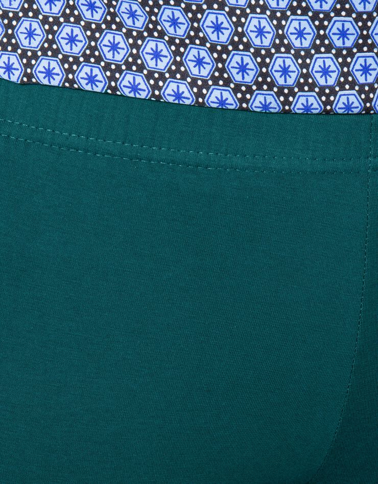 Legging taille élastiquée - lot de 2 (émeraude / noir) Legging taille élastiquée - lot de 2 (émeraude / noir)