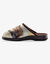 Mules impression photo chaton endormi  (beige / marron)