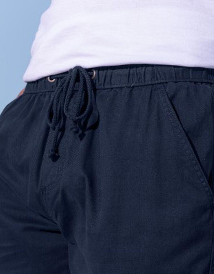 Pantalon cargo multipoches (marine) Pantalon cargo multipoches (marine)
