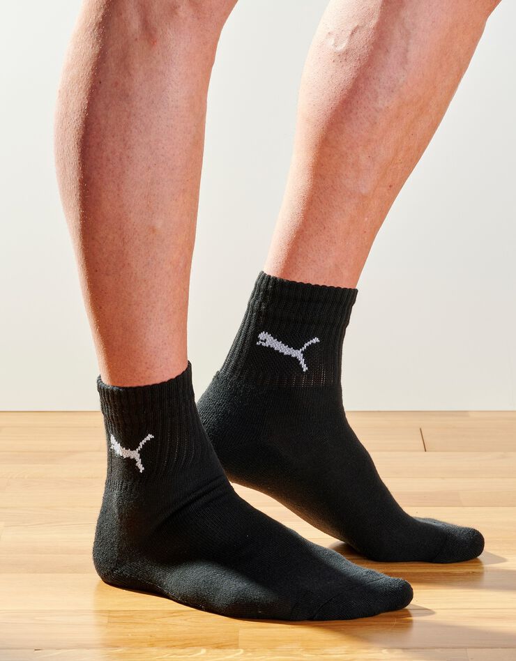 Mi-chaussettes Short Crew - lot de 6 paires assorties (noir) Mi-chaussettes Short Crew - lot de 6 paires assorties (noir)