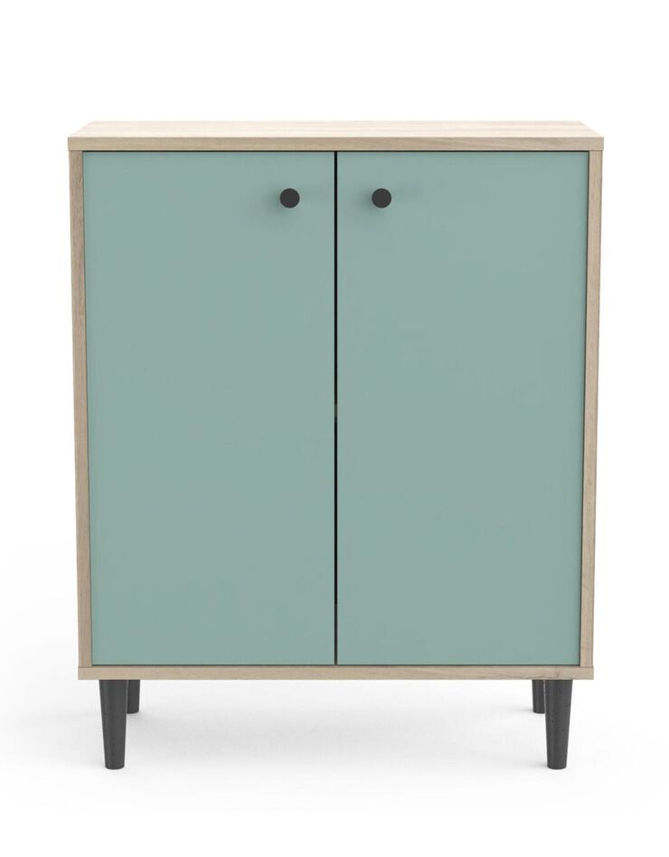 Buffet HAMFIELD 2 portes – 2 coloris (vert de gris)