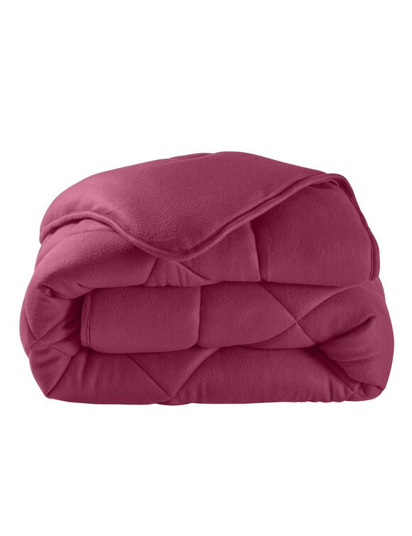 Couette polaire 350 g/m² (prune)