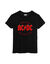T-shirt AC/DC en coton biologique(**) (noir)