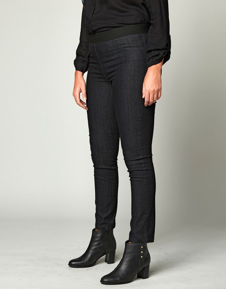 Jegging denim taille élastiquée - grande stature (black) Jegging denim taille élastiquée - grande stature (black)