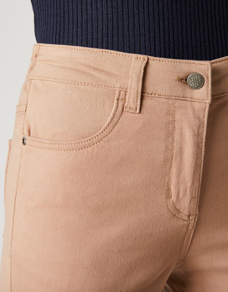 Pantalon bootcut, twill stretch (taupe) Pantalon bootcut, twill stretch (taupe)