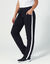 Pantalon jogging bicolore (noir / blanc)