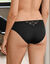 Culotte microfibre et tulle brodé Biella  (noir)