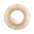 Miroir rond en corde  (naturel)