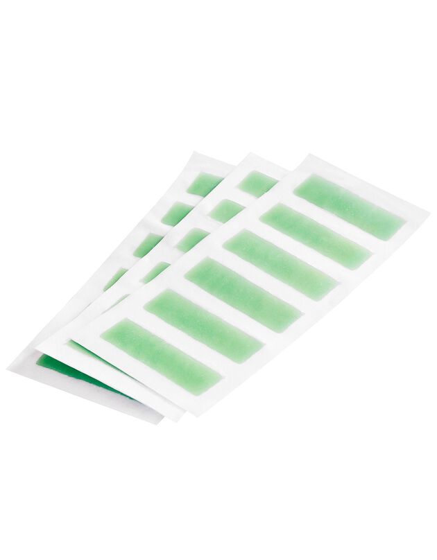 Bandes épilation visage + lingettes  (blanc)
