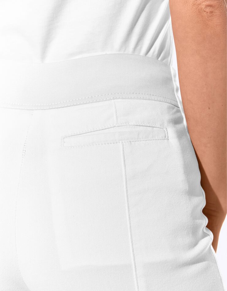 Jegging coupe 7/8ème fuselée ultra strech (blanc) Jegging coupe 7/8ème fuselée ultra strech (blanc)
