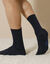 Mi-chaussette coton - lot de 3 (marine)