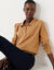 Pull col polo boutonn&eacute;, toucher doux (noisette)